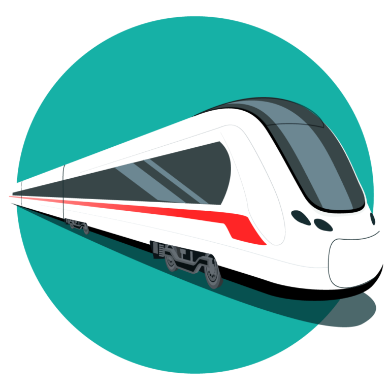 Illustrazione di un treno