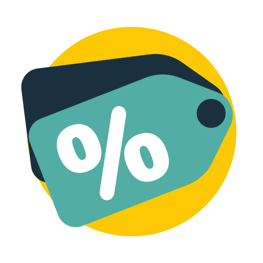 Icona di uno sconto