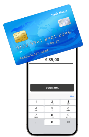 Carta di credito e smartphone